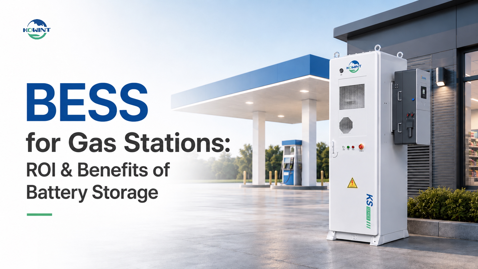 BESS for Gas Stations: ROI & Benefits of Battery Storage