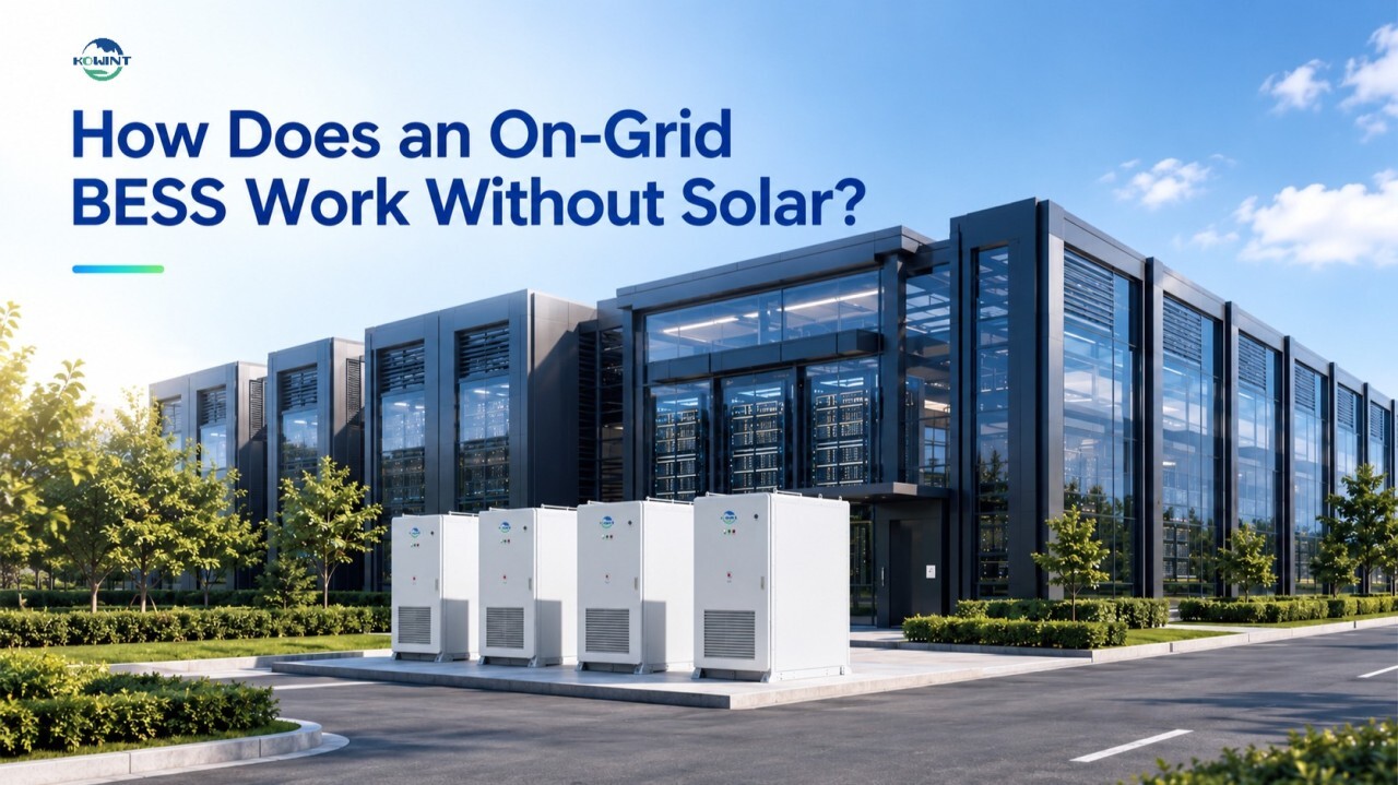 How On-Grid Battery Storage Works Without Solar